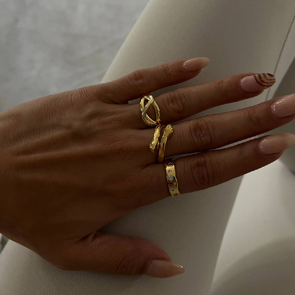 Kardelen Special Design Ring - 925 SILBER Fabrik Onlineshop