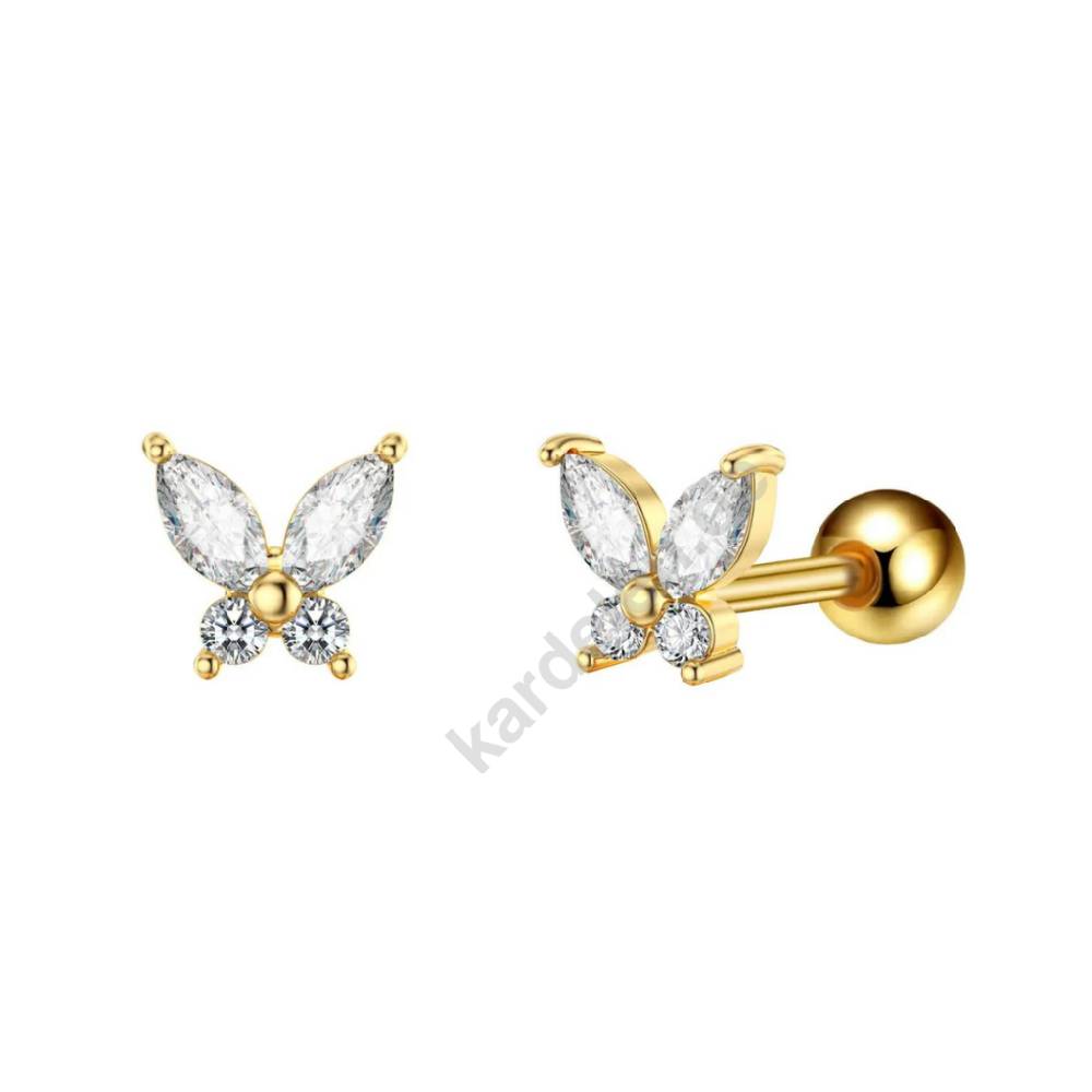 Kardelen Butterfly Piercing - 925 SILBER Flash Sale