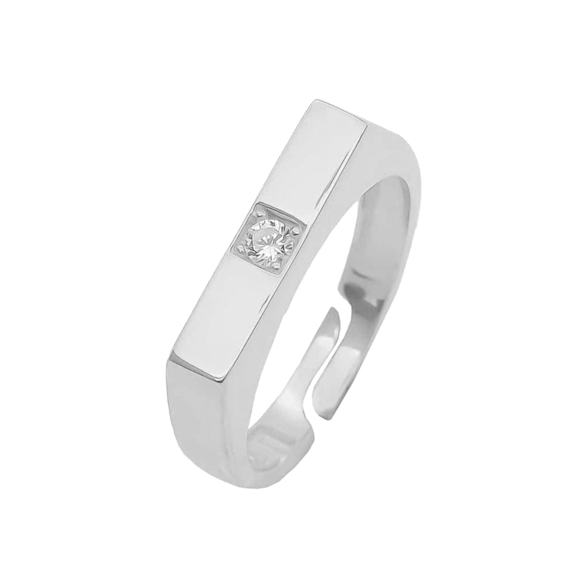 Kardelen Basic Solitaire Ring - 925 SILBER Valentinstagsangebot
