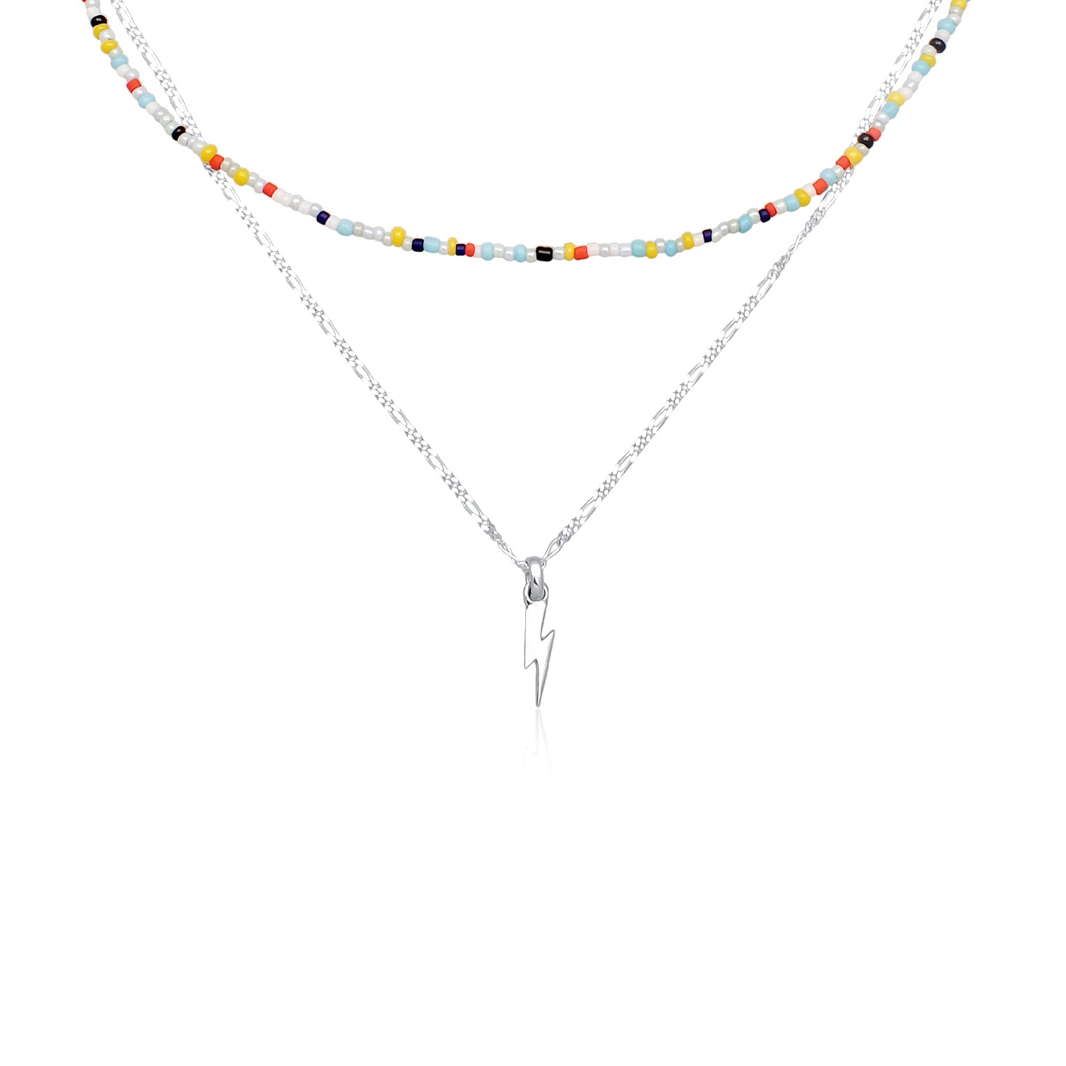 ﻿Kuzzoi Layer-Halskette Blitz Beads Begrenztes Angebot