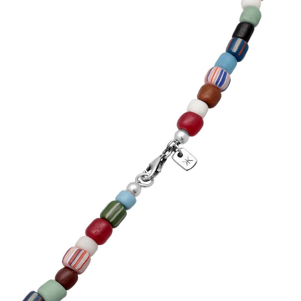 Kuzzoi Halskette Glas Beads | Süßwasserperlen Preisnachlass