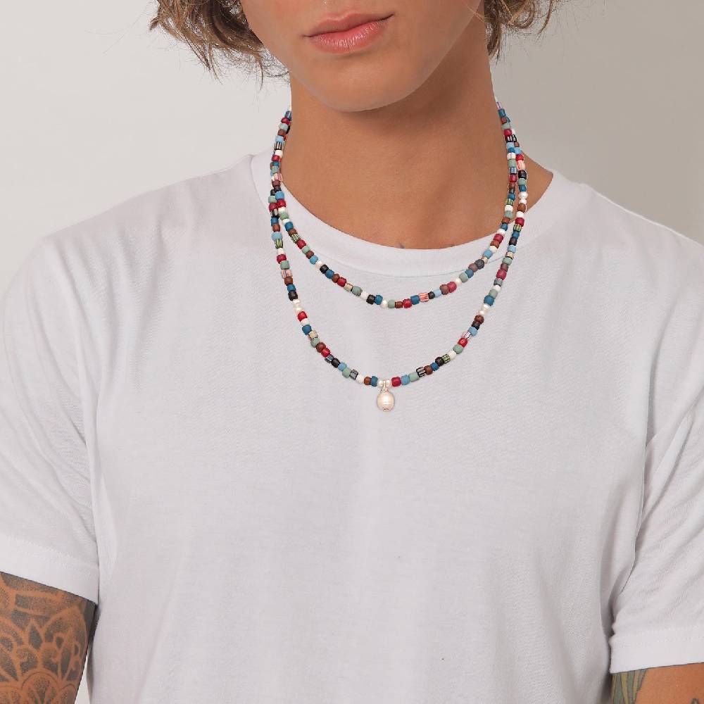 Kuzzoi Layer-Halskette Beads Weihnachtsangebot