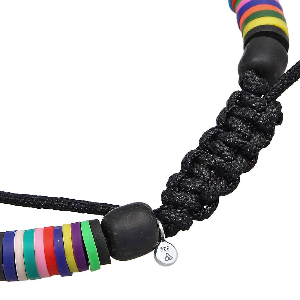 Kuzzoi Armband Textil | Heishi Perlen Jubiläumsangebot