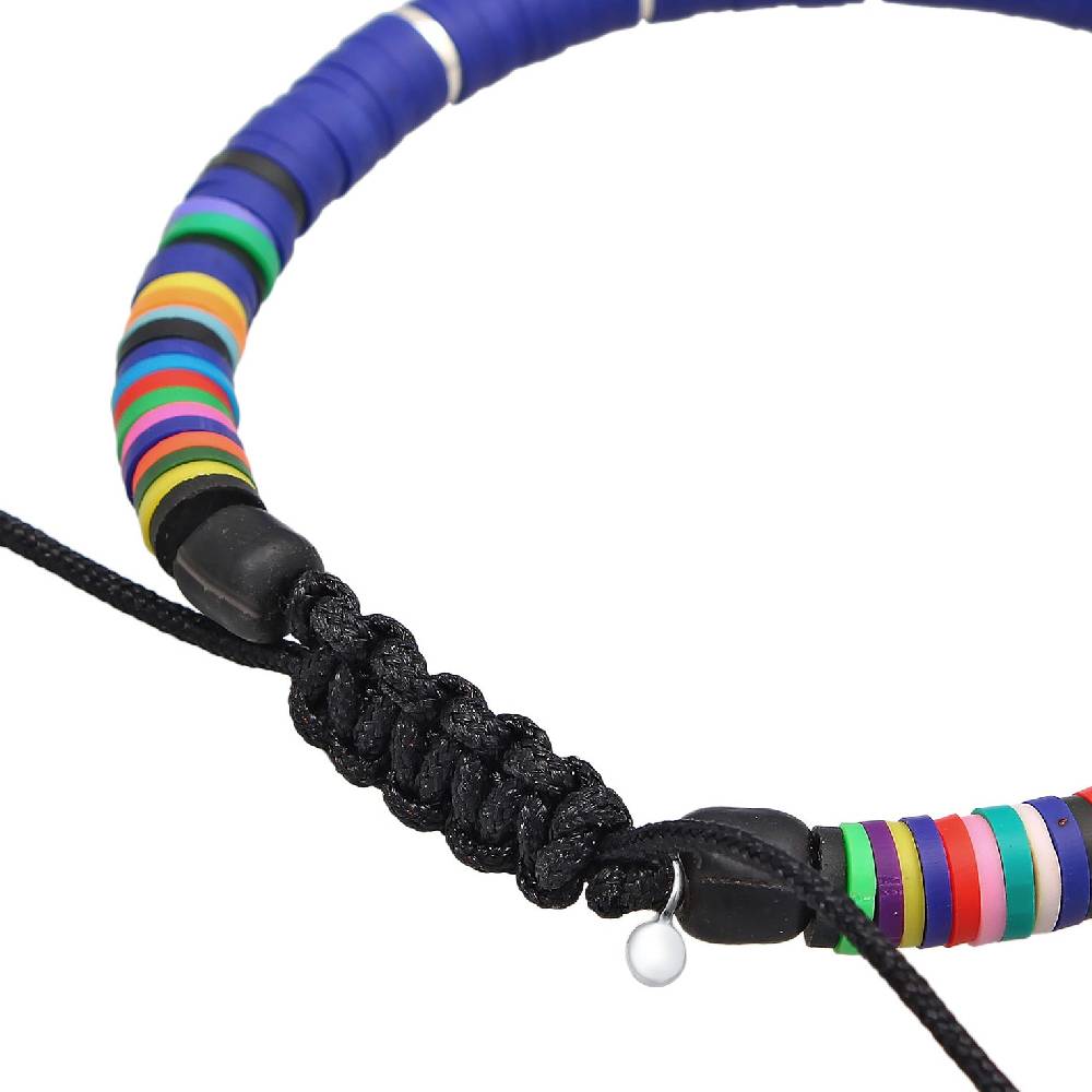 Kuzzoi Armband Textil | Heishi Perlen Jubiläumsangebot