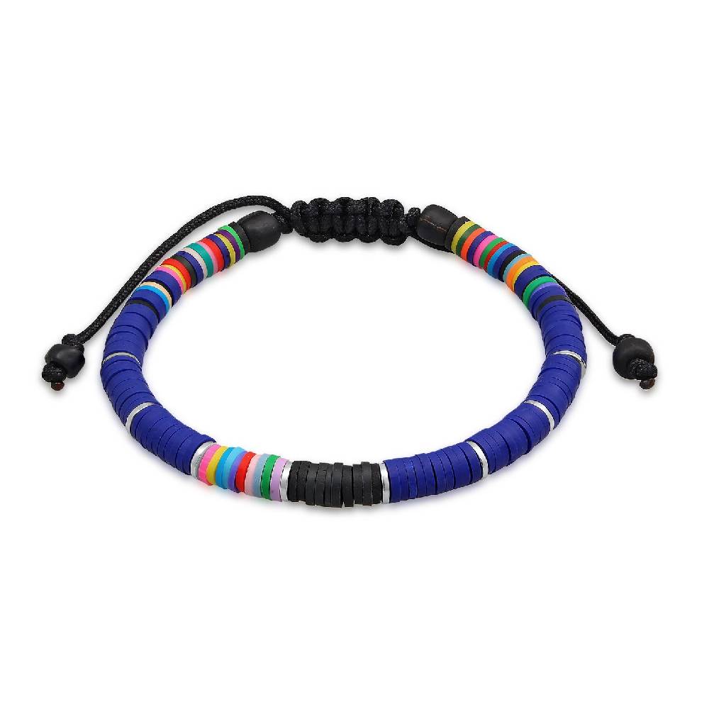 Kuzzoi Armband Textil | Heishi Perlen Jubiläumsangebot