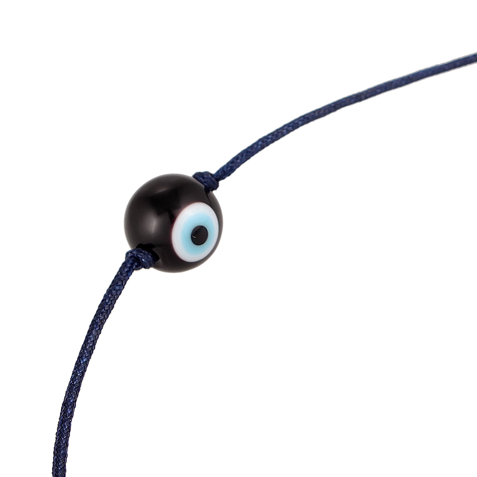 Kuzzoi Armband Evil Eye | Nylon (Blau) Zeitlich begrenztes Angebot