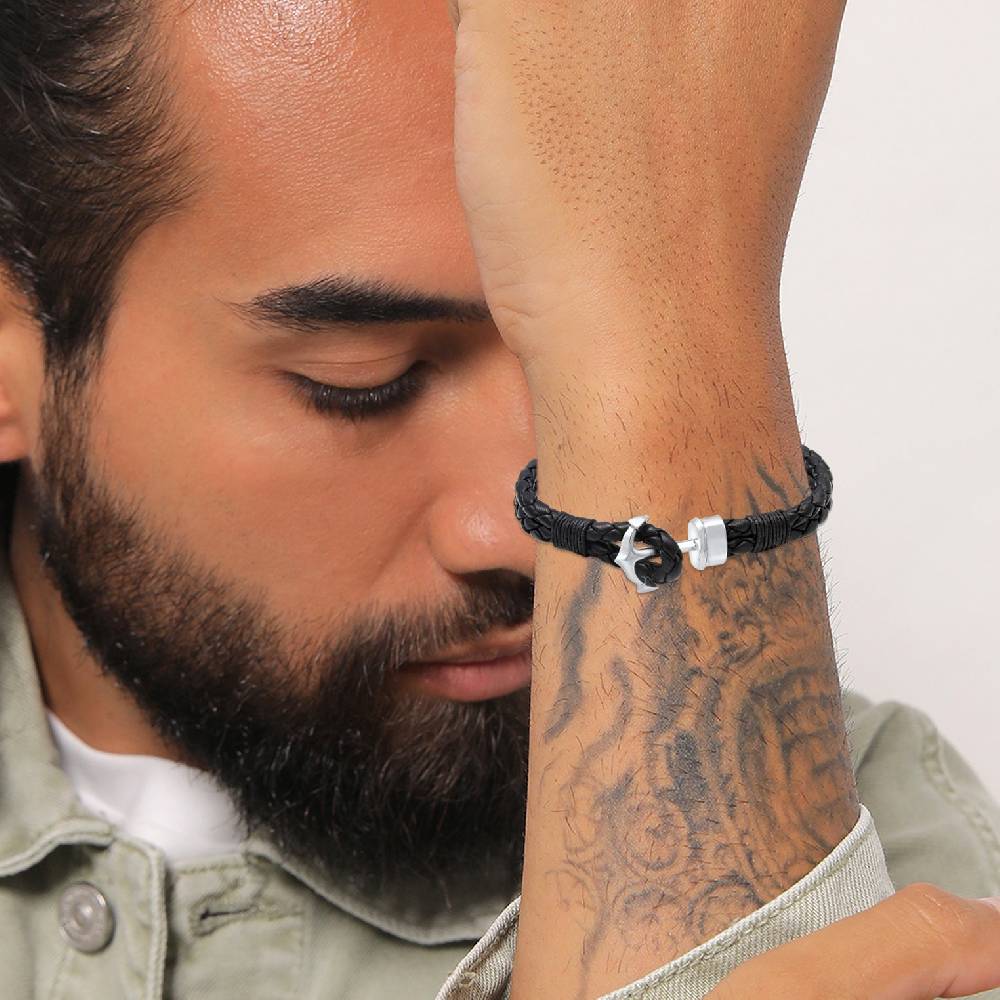 Kuzzoi Armband Anker | Leder Räumungsverkauf