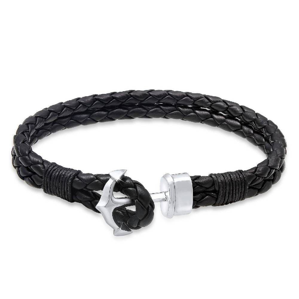Kuzzoi Armband Anker | Leder Räumungsverkauf