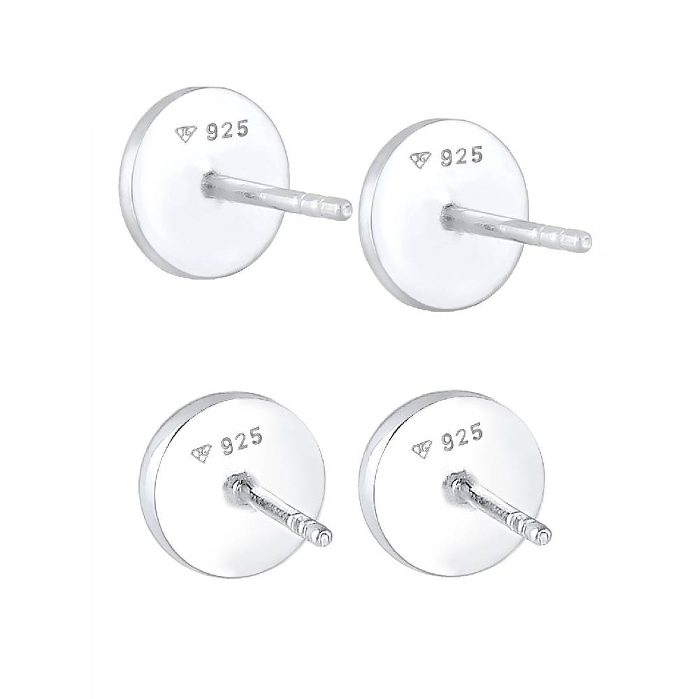 Kuzzoi Ohrringset Geo Rund | Emaille Tägliche Deals