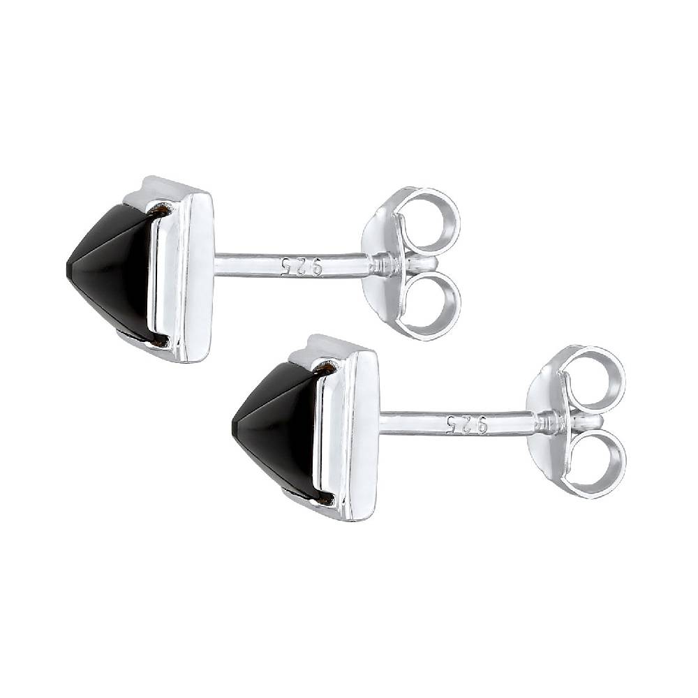 Kuzzoi Ohrstecker Pyramide | Onyx (Schwarz) JETZT KAUFEN