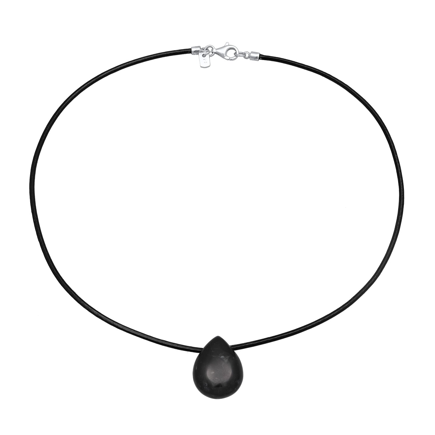 Kuzzoi Choker Tropfen | Satin, Onyx (Schwarz) Neueste Stile