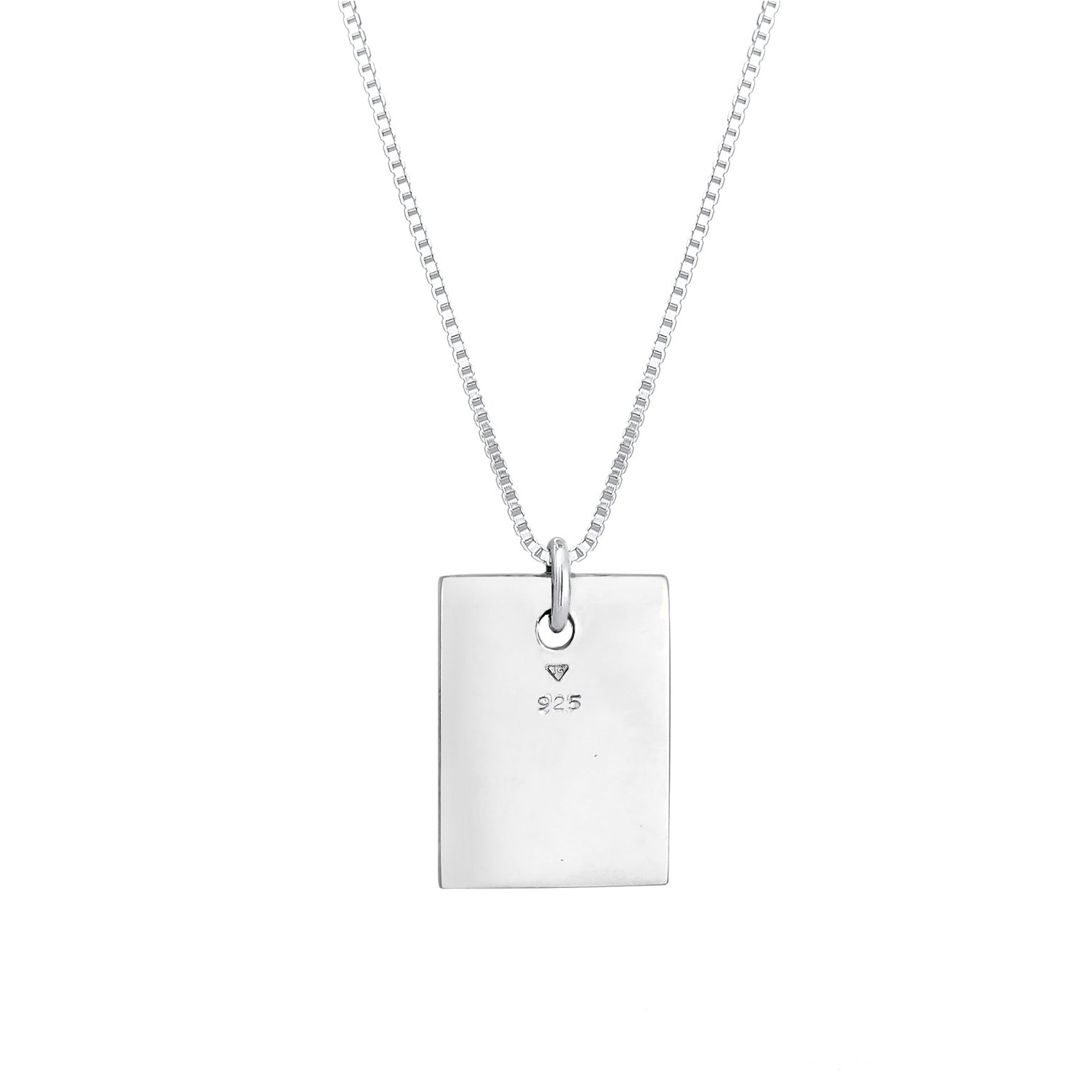 Kuzzoi Halskette Dog Tag | Emaille (Schwarz) Bis zu 60% Rabatt