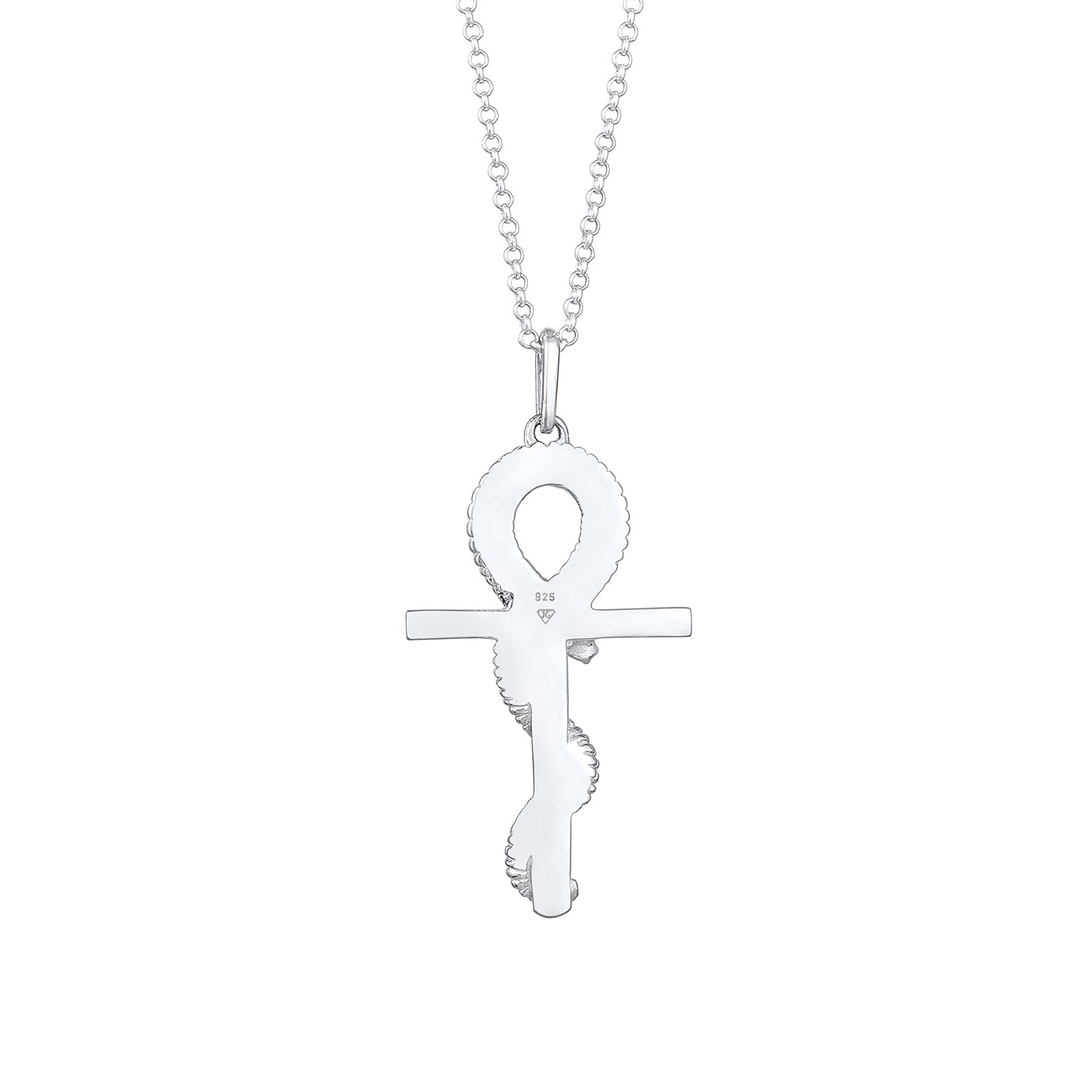 Kuzzoi Halskette Anhänger Kreuz Schlange Black Friday Preise