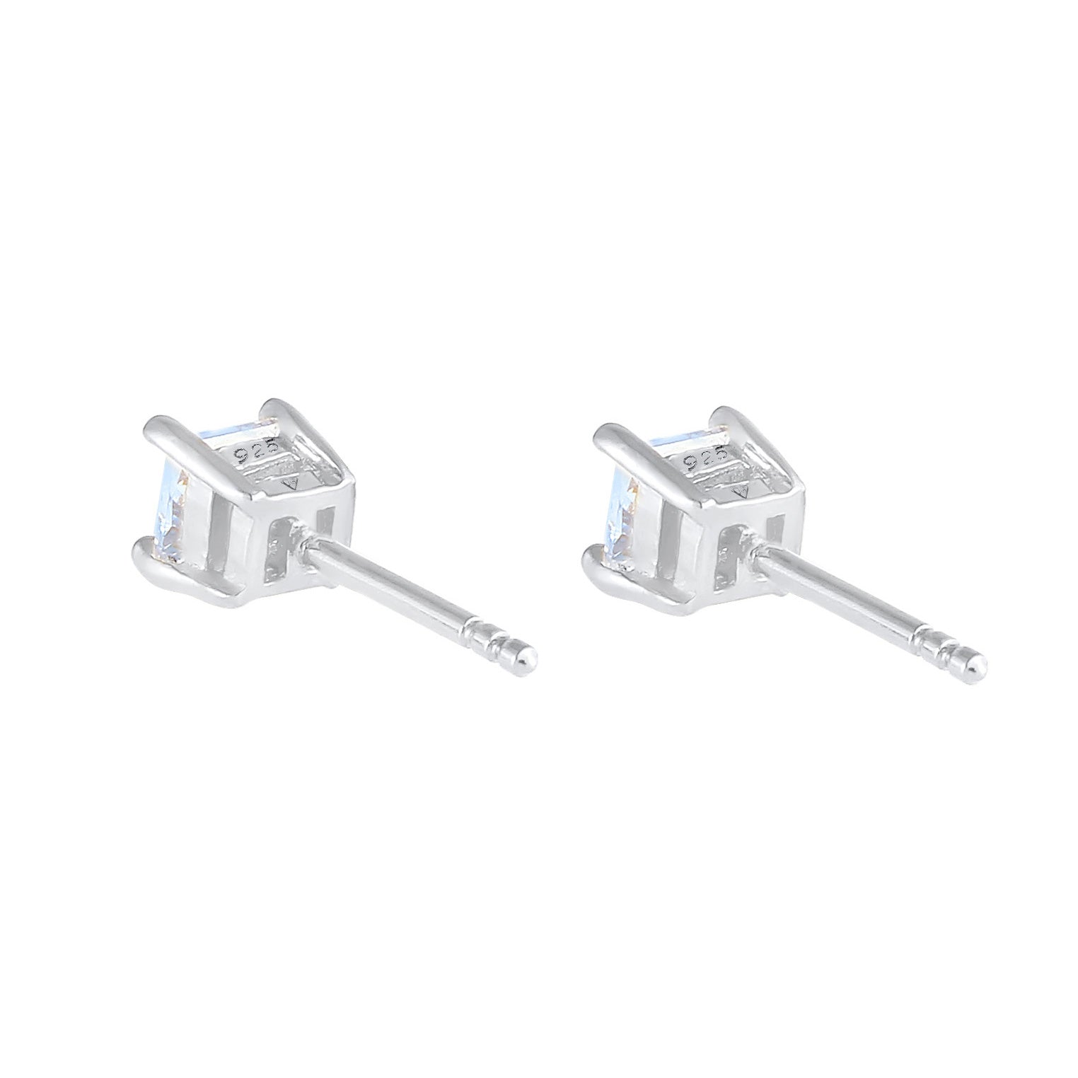 Kuzzoi Ohrstecker Quadrat | Zirkonia Kristalle (Weiß) Günstig kaufen