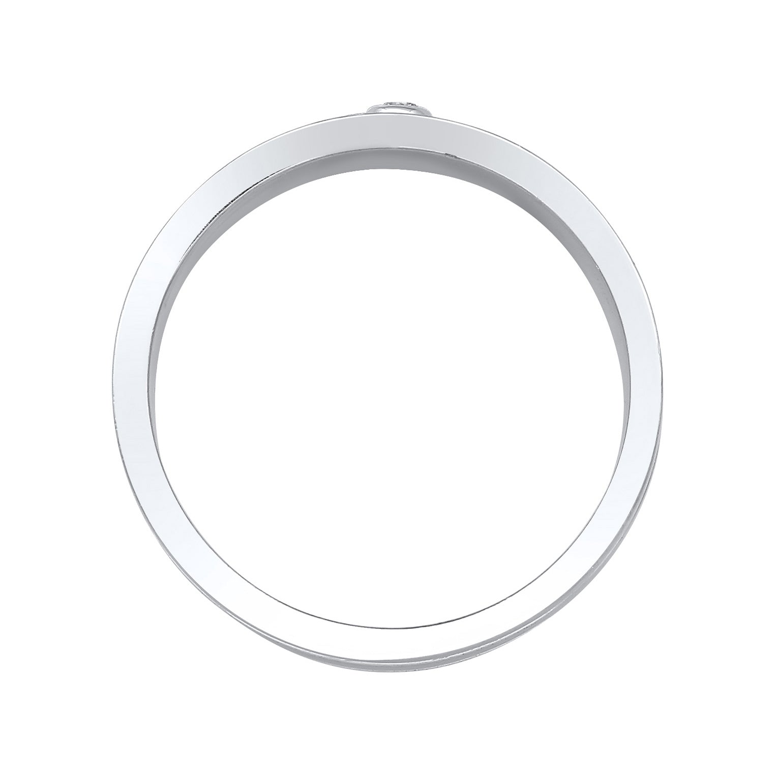 Kuzzoi Bandring Massiv | Diamant (0.03 ct) Exklusivangebot