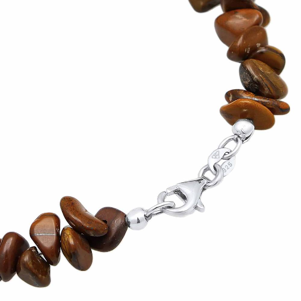 Kuzzoi Armband Splitter Natur | Tigerauge Edelsteine Jubiläumsangebot