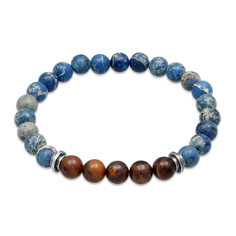 Kuzzoi Armband Kugeln | Achat, Tigerauge Top Angebot