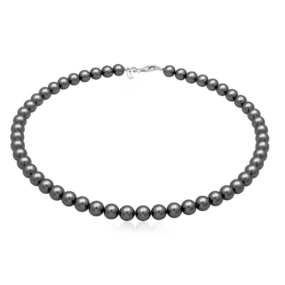 Kuzzoi Halskette | Perlen (Anthrazit) Blitzangebot