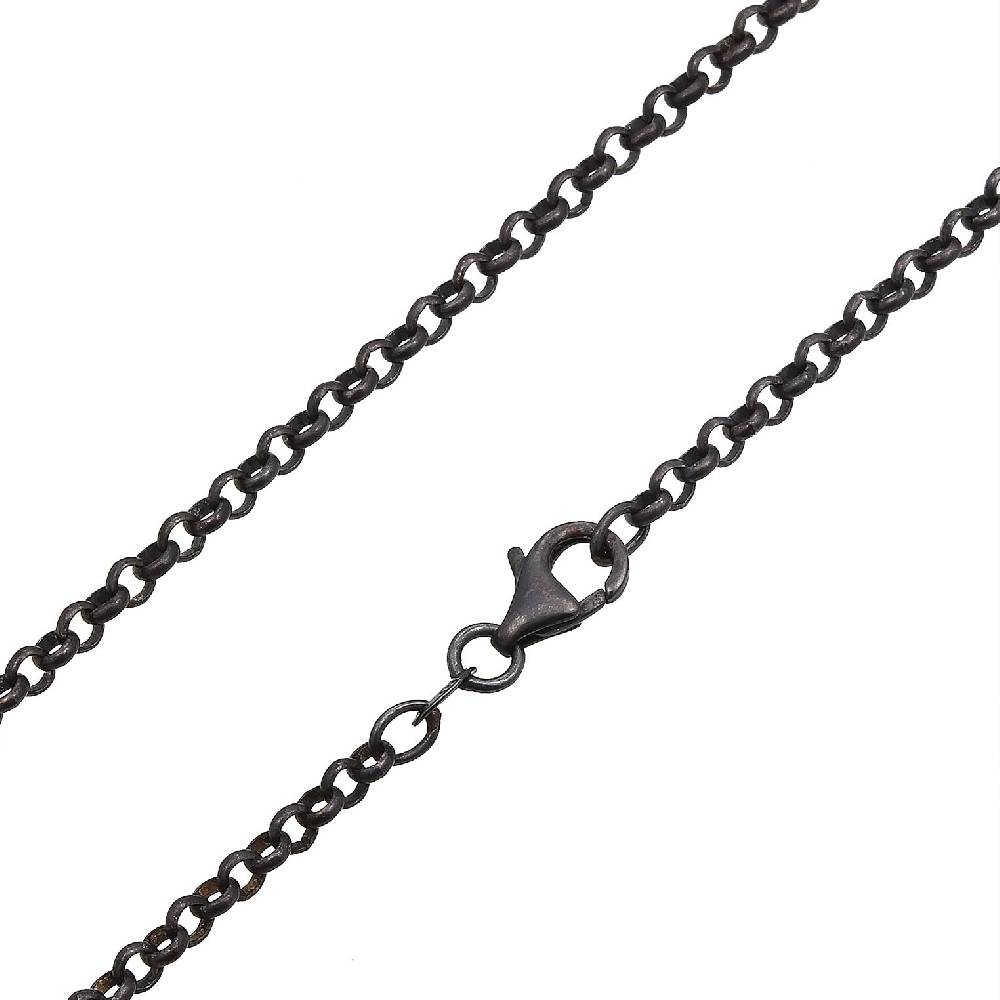 Kuzzoi Halskette Flügel | Zirkonia (Schwarz) Kostenlose Rückgabe