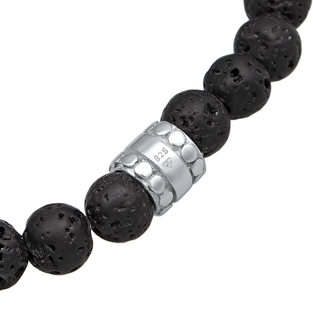 Kuzzoi Armband Beads | Lava (Schwarz) 50% Rabatt mit kostenlosem Versand