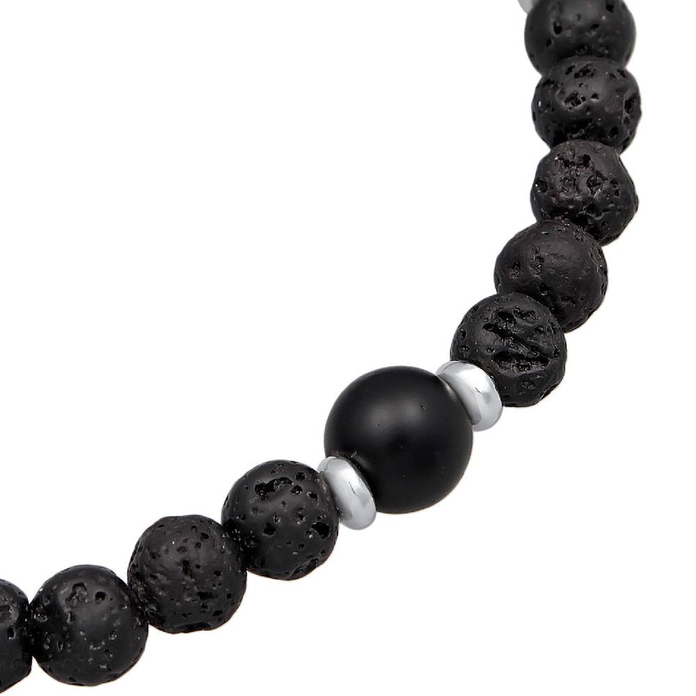 Kuzzoi Armband Beads | Lava (Schwarz) 50% Rabatt mit kostenlosem Versand