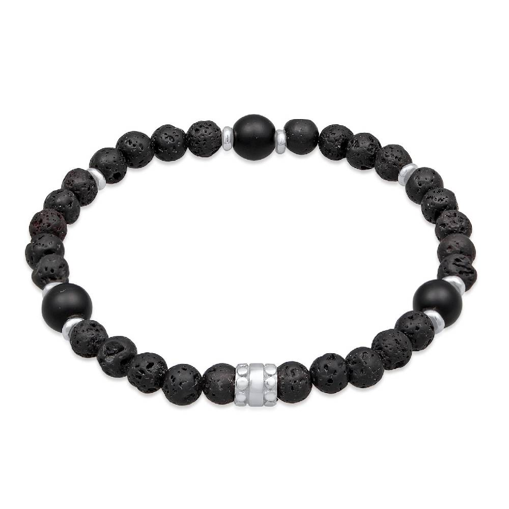 Kuzzoi Armband Beads | Lava (Schwarz) 50% Rabatt mit kostenlosem Versand