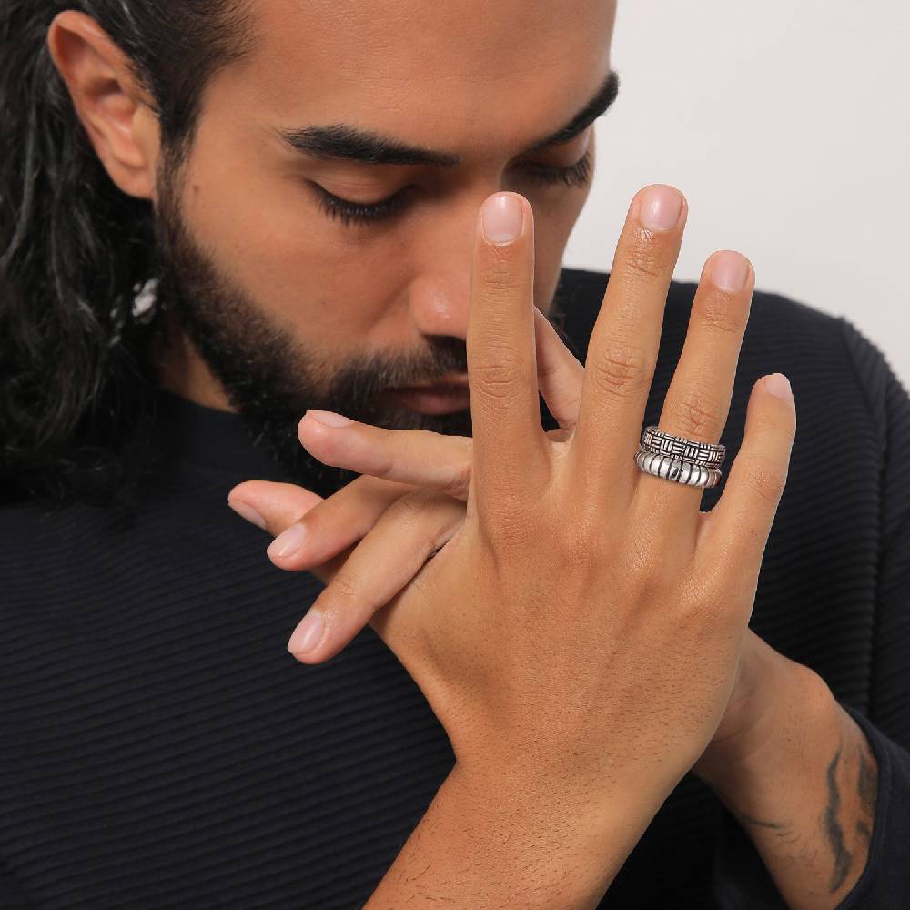 Kuzzoi Ringset Rillen Kostenloser Versand international