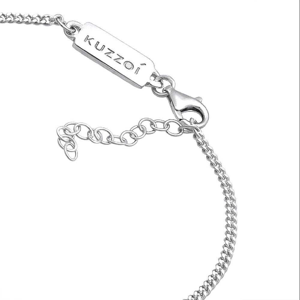 Kuzzoi Panzer-Armband Fein Schlussverkauf
