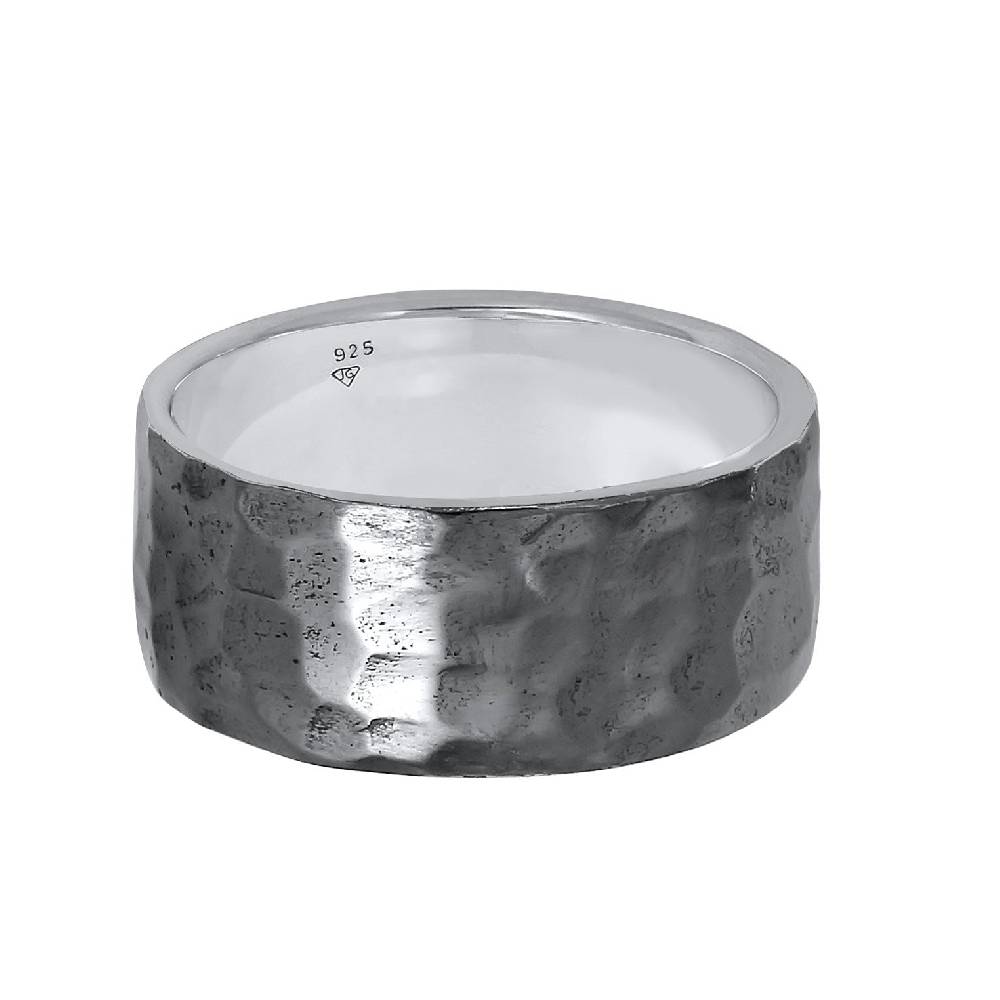 Kuzzoi Bandring Gehämmert Breit Fabrik Onlineshop