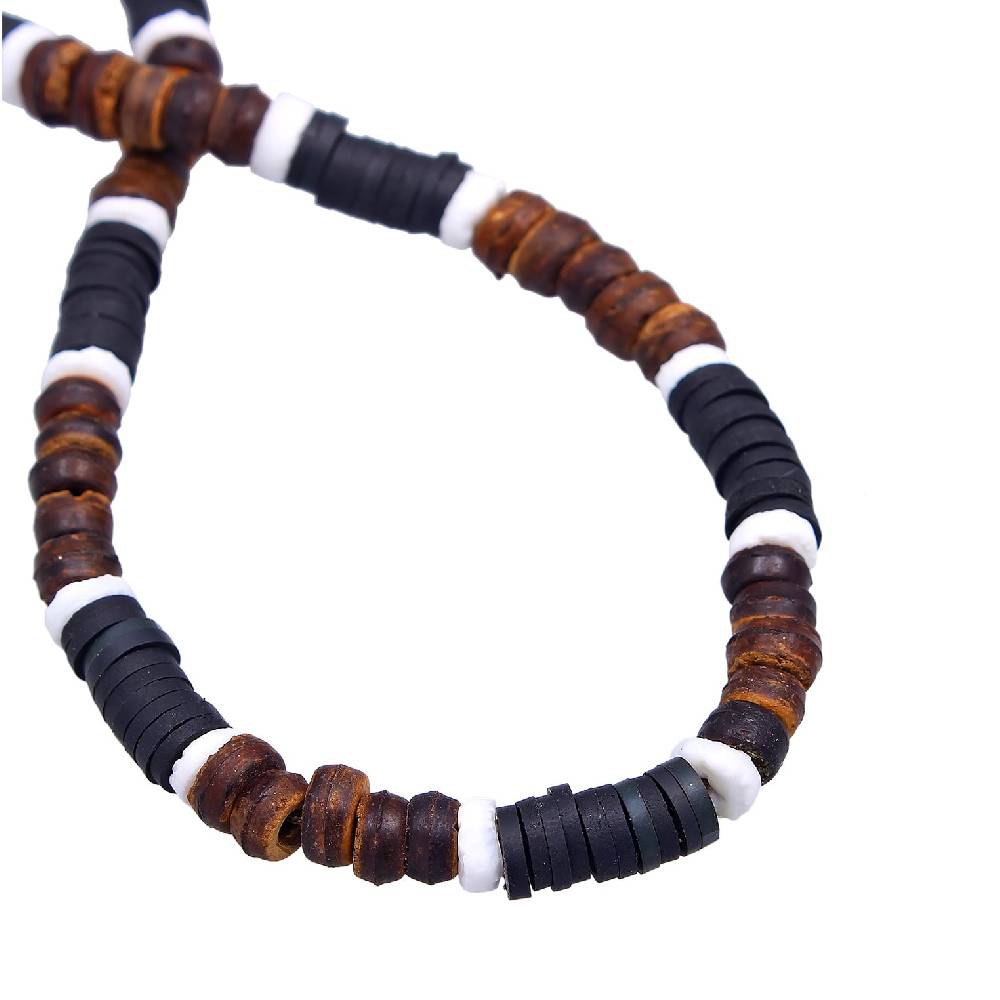 Kuzzoi Halskette Surfer Style | Heishi Beads zollfrei