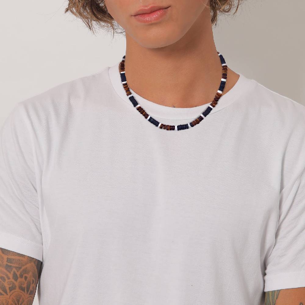Kuzzoi Halskette Surfer Style | Heishi Beads zollfrei