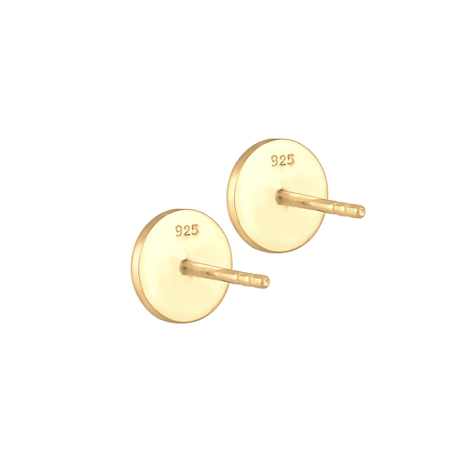 Kuzzoi Ohrstecker Rund Gehämmert Sonderangebot