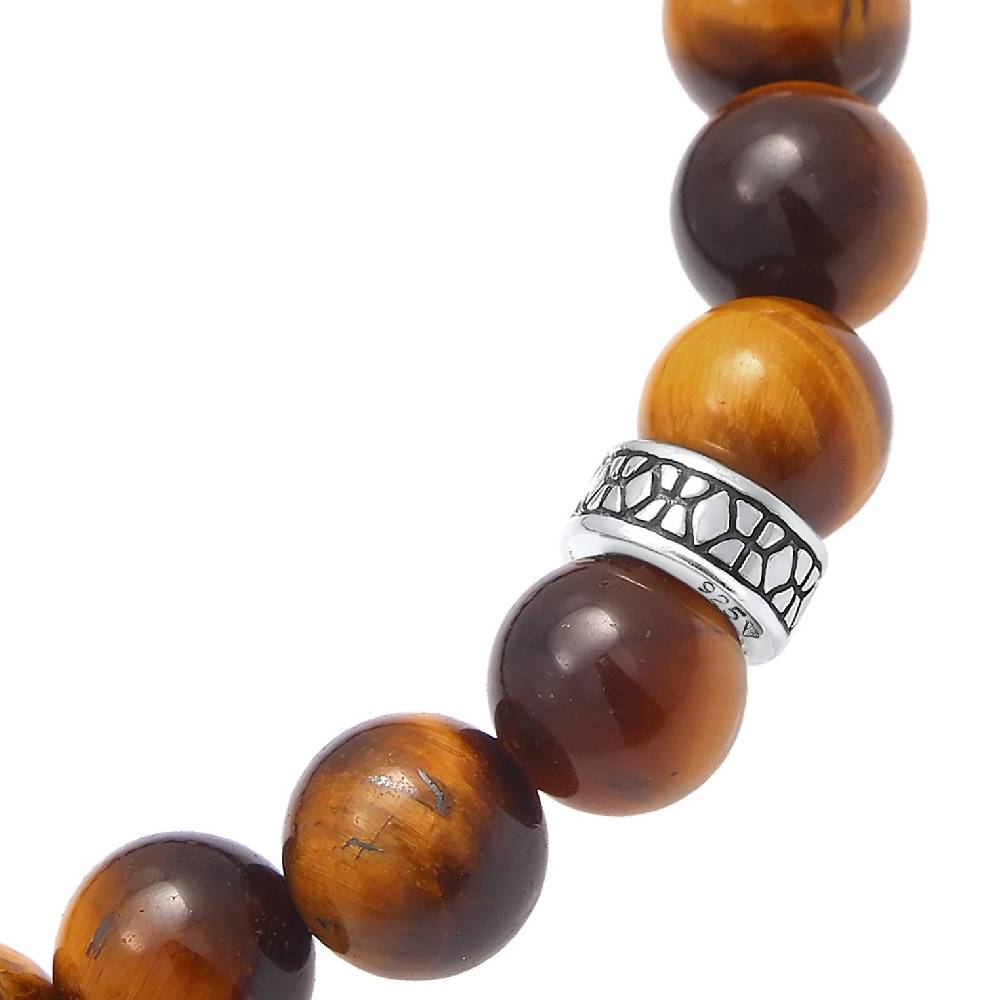 Kuzzoi Armband Vintage | Tigerauge (Braun) Flash Sale
