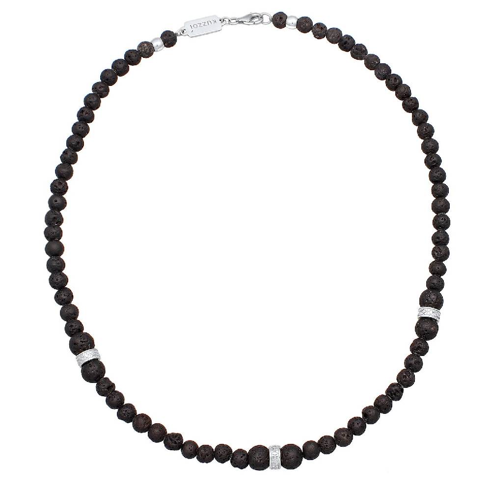 Kuzzoi Halskette Beads Vintage | Lava Kugeln Exklusivangebot