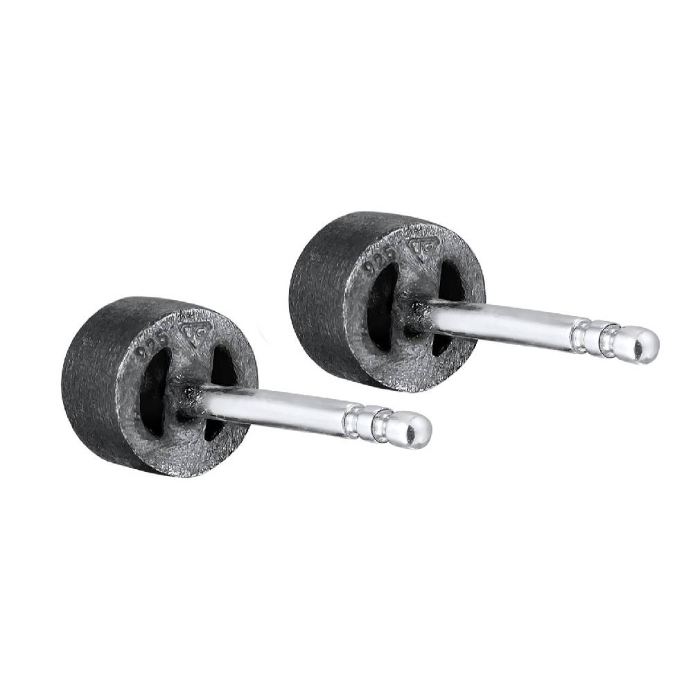 Kuzzoi Ohrstecker Rund | Kristall (Grau) Zeitlich begrenztes Angebot