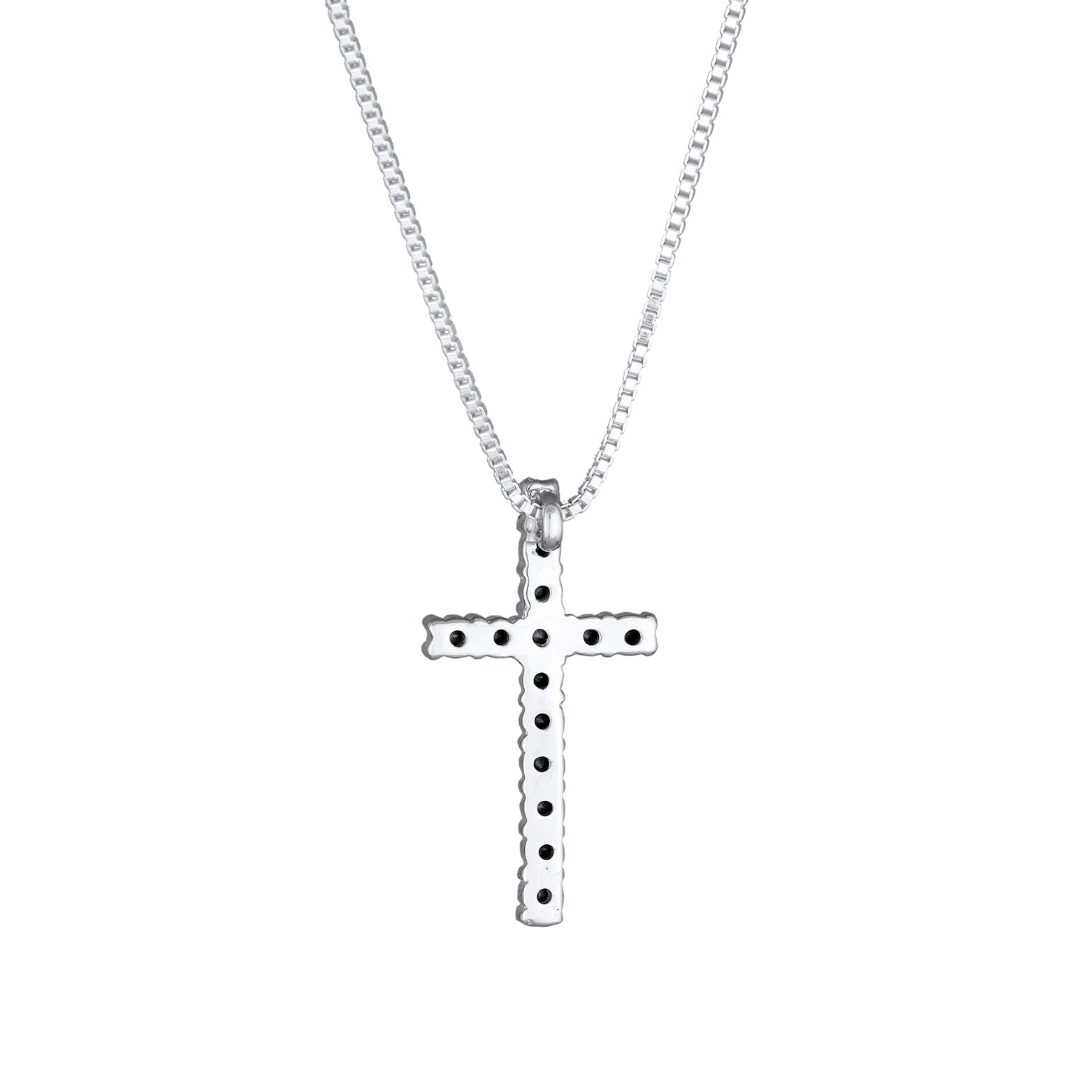 Kuzzoi Halskette Kreuz | Kristalle (Weiß) Im Verkauf