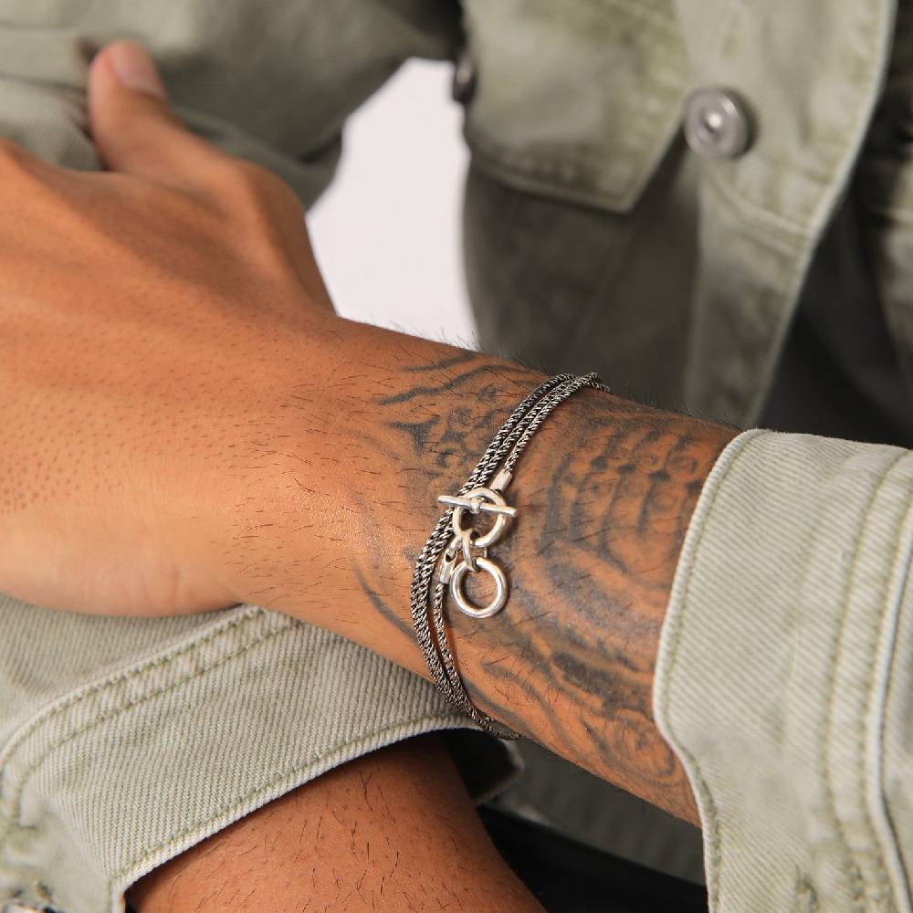 Kuzzoi Armband Kordelkette T-Bar Angebote