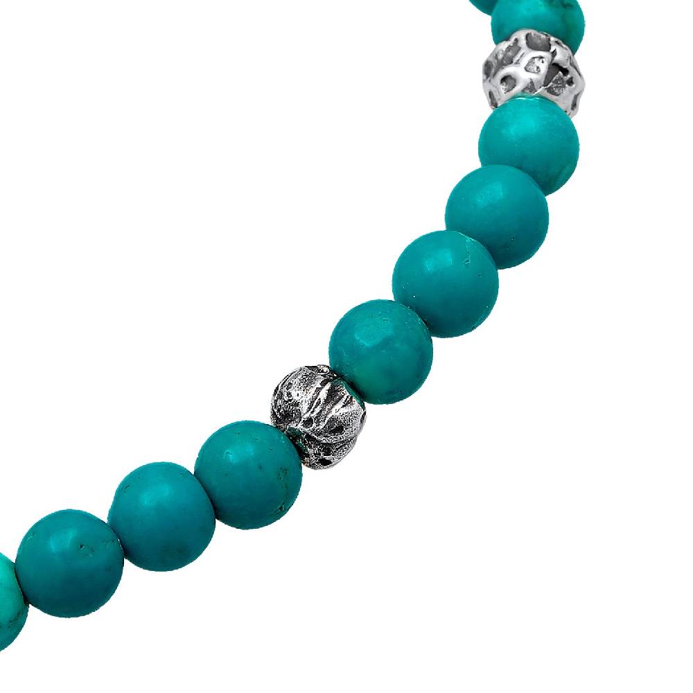 Kuzzoi Armband Beads | Howlith (Türkis) Cyber Monday
