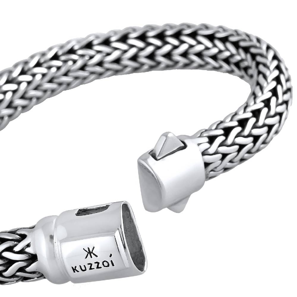 Kuzzoi Panzer-Armband Massiv Neueste Mode