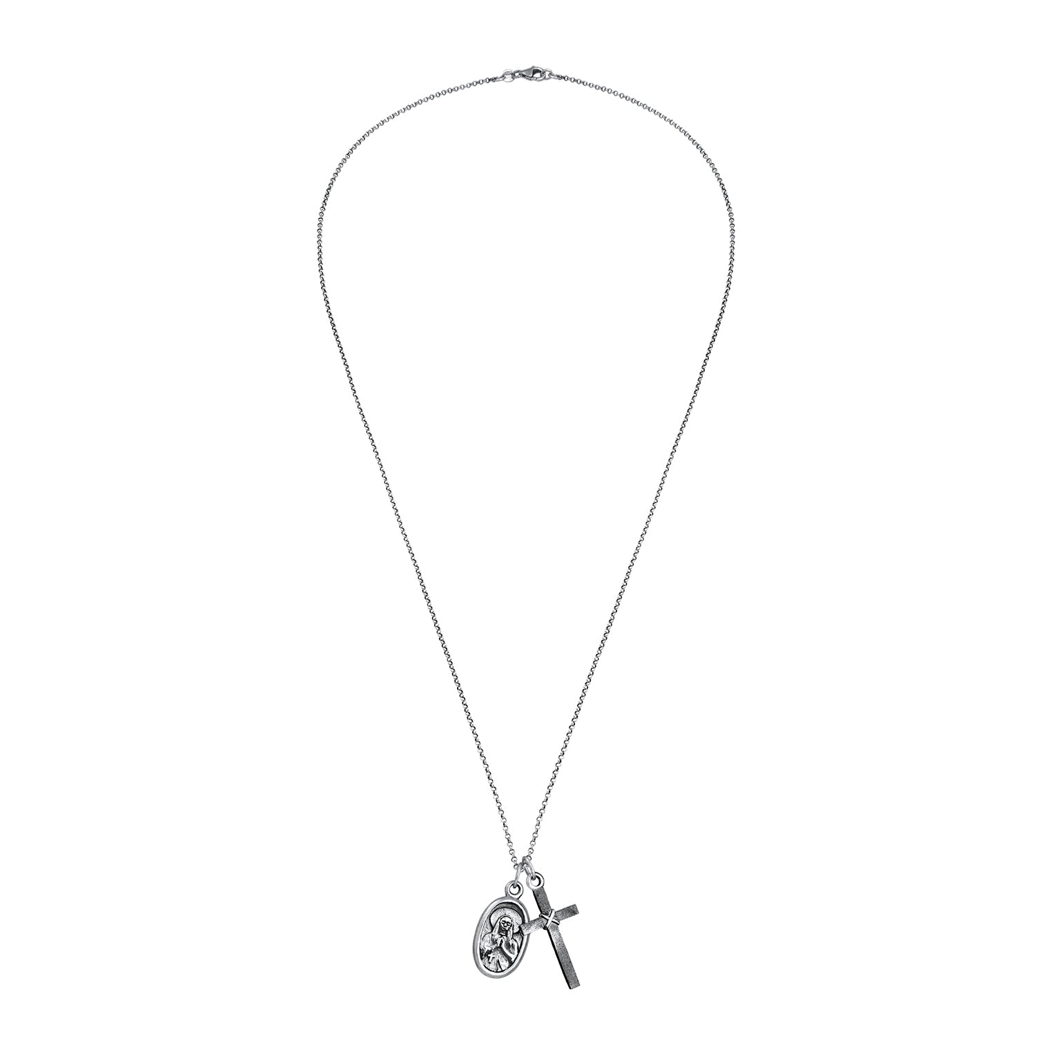 Kuzzoi Halskette Marienbild Kreuz Blitzangebot