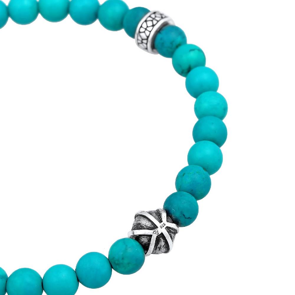 Kuzzoi Armband Bead | Howlith (Türkis) Tägliche Deals