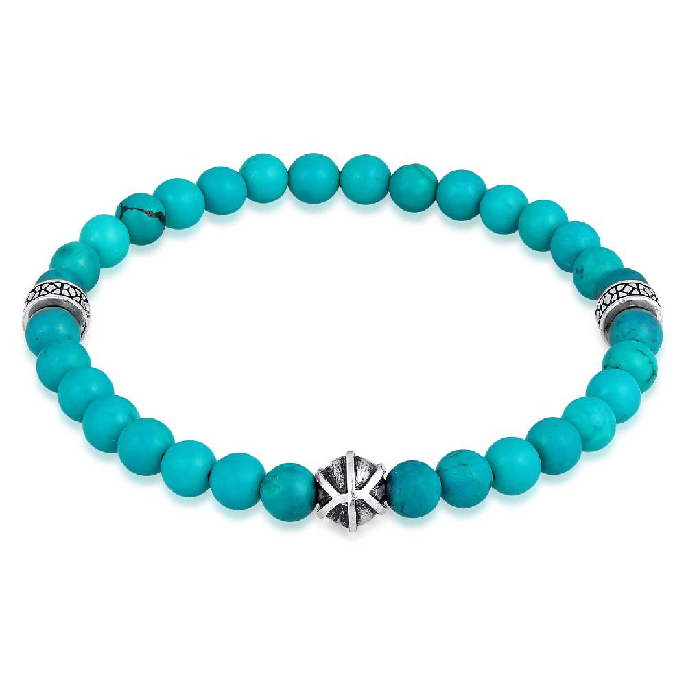 Kuzzoi Armband Bead | Howlith (Türkis) Tägliche Deals