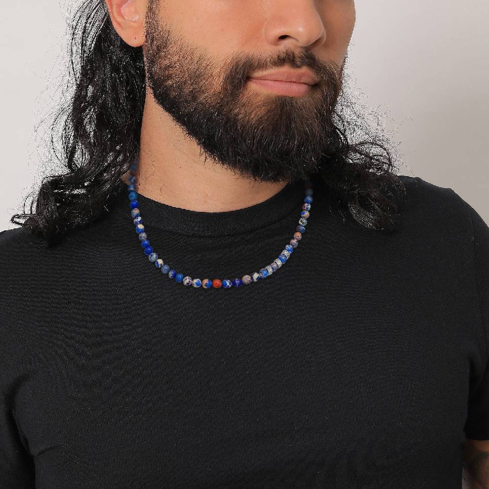 Kuzzoi Halskette Beads | Achat (Blau) Fabrik Onlineshop