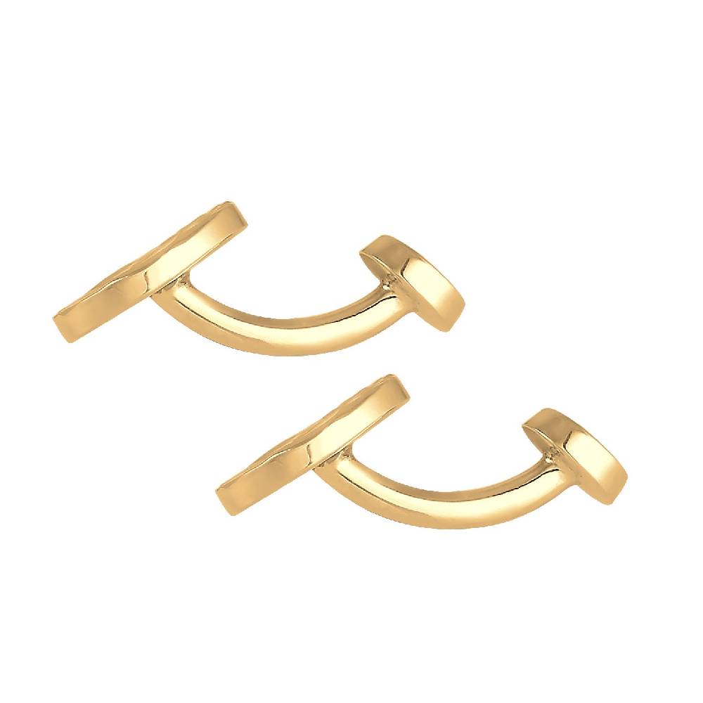 Kuzzoi Manschettenknopf Gehämmert Top Angebot