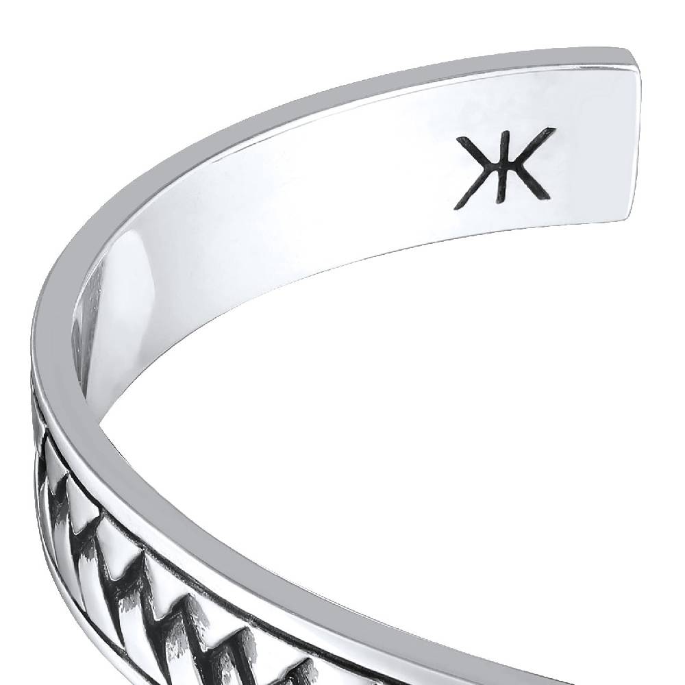 Kuzzoi Armreif | Zopfmuster Online Shopping