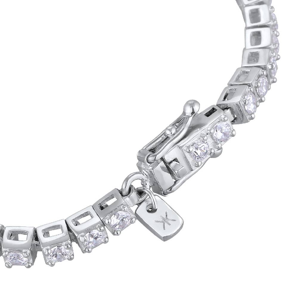 Kuzzoi Armband | Zirkonia Rund Jubiläumsangebot