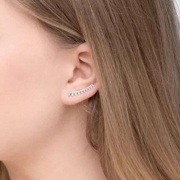 Leaf Jewelry Earclimber Memory II, 925 Sterlingsilber Bestseller