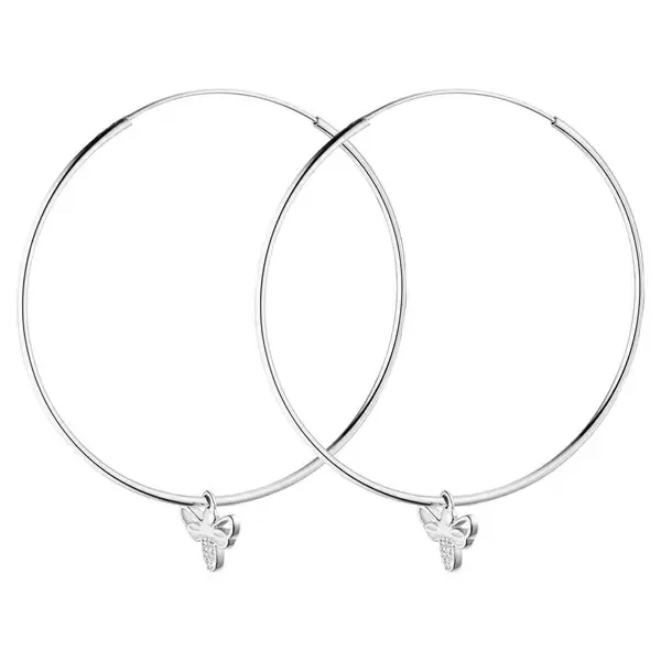 Leaf Jewelry Creole Bee Happy, 925 Sterlingsilber 50% Rabatt mit kostenlosem Versand