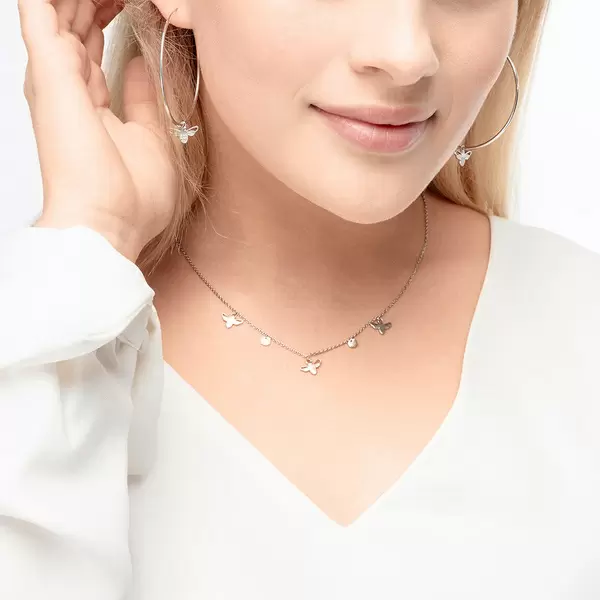 Leaf Jewelry Creole Bee Happy, 925 Sterlingsilber 50% Rabatt mit kostenlosem Versand