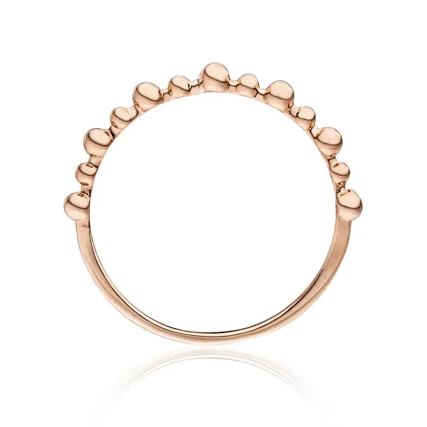 Leaf Jewelry Ring Kugel, 18 K Roségold VIP-Rabatte